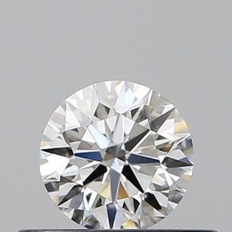 0.35 Carat Round G VS1 EX VG GIA Natural Diamond