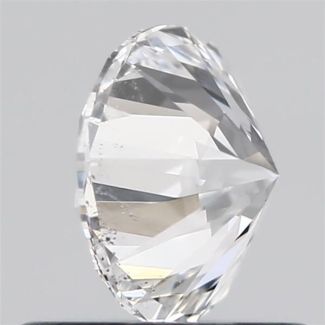 0.70 Carat Round D SI2 EX VG GIA Natural Diamond