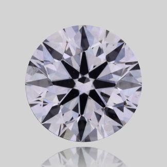 0.4 Carat Round F SI1 EX GIA Natural Diamond