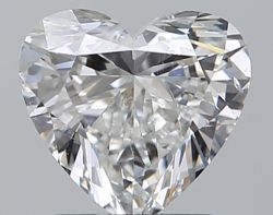 1.51 Carat Heart G SI1 - EX GIA Natural Diamond