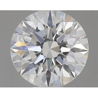 0.3 Carat Round H VS1 EX GD GIA Natural Diamond