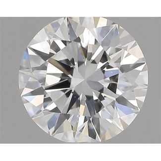 0.45 Carat Round I SI2 EX GIA Natural Diamond