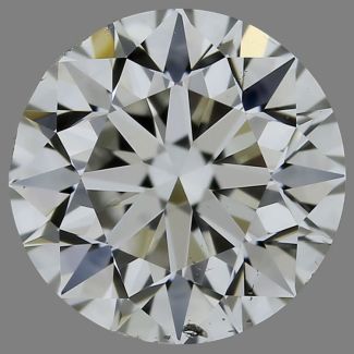 0.40 Carat Round H SI2 EX VG GIA Natural Diamond