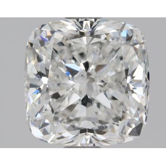 1.7 Carat Cushion Brilliant F VS2 - EX GIA Natural Diamond