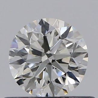 0.45 Carat Round I VS2 VG EX GIA Natural Diamond