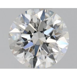 0.4 Carat Round F VVS2 EX GIA Natural Diamond