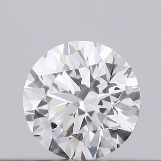 0.18 Carat Round E VS2 EX GIA Natural Diamond