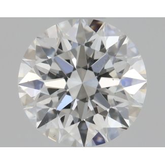 0.5 Carat Round F VS2 EX GIA Natural Diamond