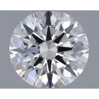 0.34 Carat Round E IF EX GIA Natural Diamond