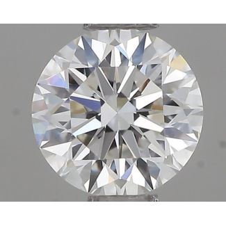 0.50 Carat Round G VVS2 VG EX GIA Natural Diamond