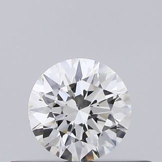 0.23 Carat Round H VS1 EX GIA Natural Diamond