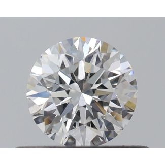 0.37 Carat Round D SI1 EX GIA Natural Diamond