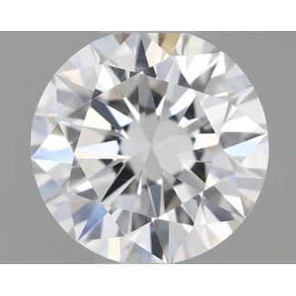 0.35 Carat Round G VVS1 EX GIA Natural Diamond