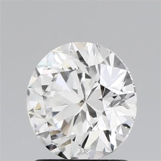 1.3 Carat Round F IF EX GIA Natural Diamond