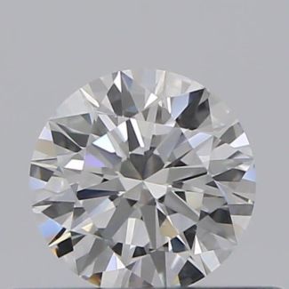 0.31 Carat Round E VVS2 EX GIA Natural Diamond