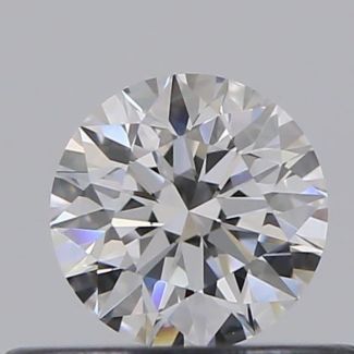 0.33 Carat Round D VVS2 EX GIA Natural Diamond