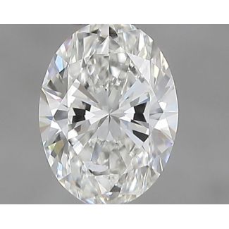 0.43 Carat Oval G VVS1 - VG GD IGI Natural Diamond