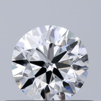 0.5 Carat Round F VVS1 VG GD GIA Natural Diamond