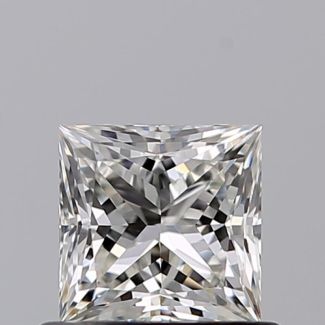 0.60 Carat Princess H VVS1 - EX VG GIA Natural Diamond