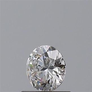 0.5 Carat Round G SI1 EX GIA Natural Diamond