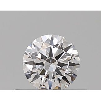 0.35 Carat Round D VVS1 EX GIA Natural Diamond