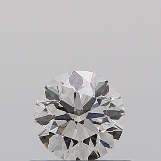 0.40 Carat Round I VS2 VG EX GIA Natural Diamond