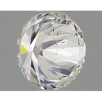 0.5 Carat Round F SI1 EX GIA Natural Diamond