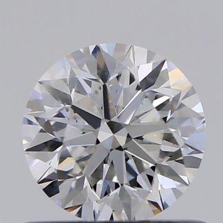 0.60 Carat Round D SI1 VG GIA Natural Diamond