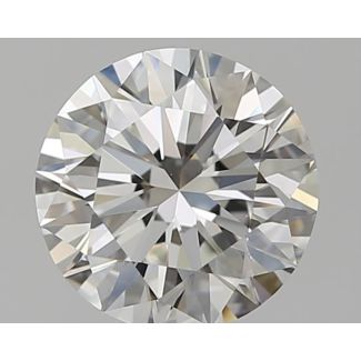 1.5 Carat Round H VVS1 EX GIA Natural Diamond