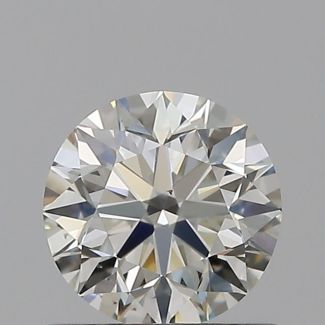 0.6 Carat Round H VS1 EX IGI Natural Diamond