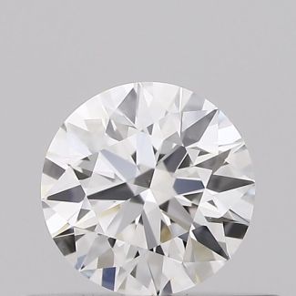 0.33 Carat Round H VVS2 EX GIA Natural Diamond