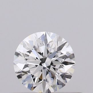 0.34 Carat Round E SI1 EX GIA Natural Diamond