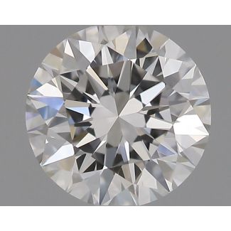 0.36 Carat Round E IF EX GIA Natural Diamond