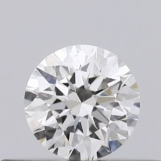 0.23 Carat Round H SI1 EX GIA Natural Diamond