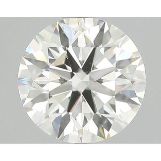 0.9 Carat Round I VS2 EX GIA Natural Diamond