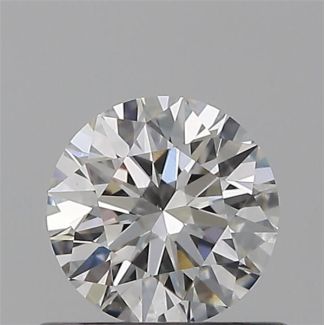 0.50 Carat Round E VS2 EX GIA Natural Diamond