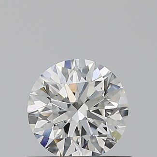 0.5 Carat Round H SI1 EX VG GIA Natural Diamond