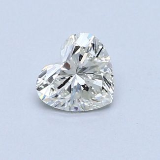 0.51 Carat Heart I VVS2 - EX VG GIA Natural Diamond