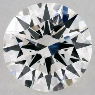 0.5 Carat Round H VS1 EX VG GIA Natural Diamond