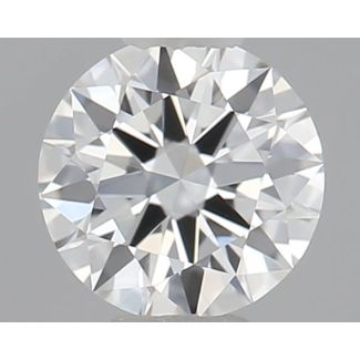 0.3 Carat Round E VVS1 EX GIA Natural Diamond