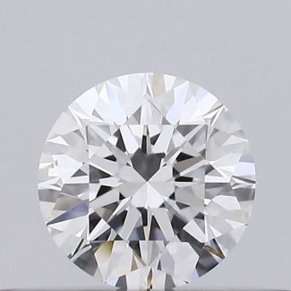 0.23 Carat Round F SI2 EX GIA Natural Diamond