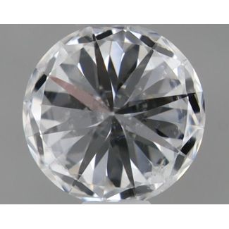 0.35 Carat Round E SI2 EX GIA Natural Diamond