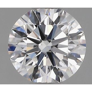 0.8 Carat Round D VS2 EX GIA Natural Diamond