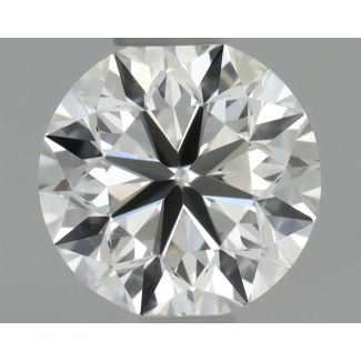 0.5 Carat Round G VVS2 VG EX GIA Natural Diamond