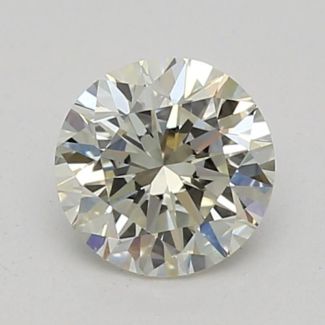 0.34 Carat Round J VVS1 GD GIA Natural Diamond