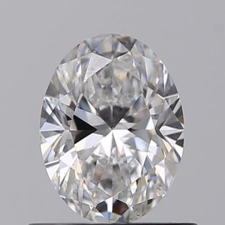 0.54 Carat Oval D VS2 - VG GIA Natural Diamond