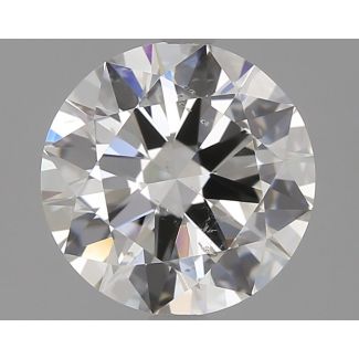 1.8 Carat Round G SI1 EX GIA Natural Diamond