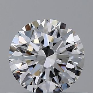 0.6 Carat Round E VS1 EX GIA Natural Diamond