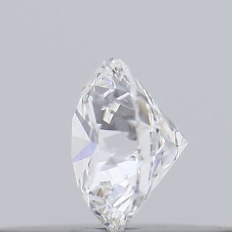 0.16 Carat Round E VVS2 EX GIA Natural Diamond