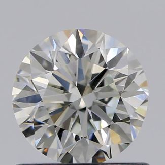 0.70 Carat Round K VS1 VG G GIA Natural Diamond